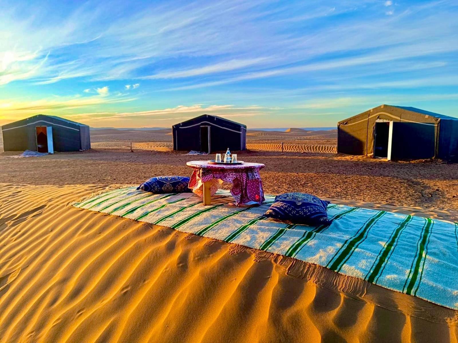 Mhamid Sahara Camp - Mhamid El Ghizlane Hotel มามิด ภายนอก รูปภาพ